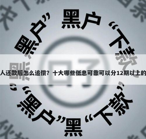 担保人帮借款人还款后怎么追偿？十大哪些低息可靠可以分12期以上的借款平台推荐