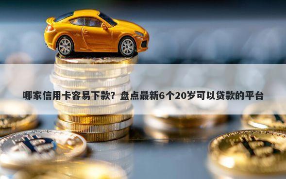 哪家信用卡容易下款？盘点最新6个20岁可以贷款的平台