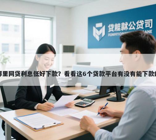 哪里网贷利息低好下款？看看这6个贷款平台有没有能下款的