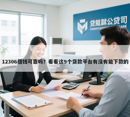 12306借钱可靠吗？看看这9个贷款平台有没有能下款的