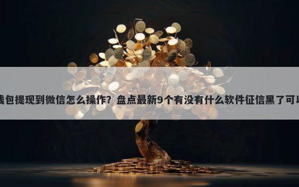 多多钱包提现到微信怎么操作？盘点最新9个有没有什么软件征信黑了可以贷款
