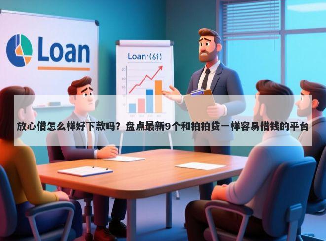 放心借怎么样好下款吗？盘点最新9个和拍拍贷一样容易借钱的平台